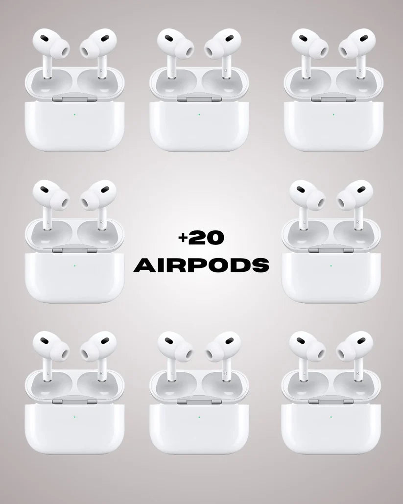 20 piezas de AirPods de segunda generación