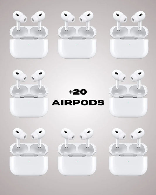 20 piezas de AirPods de segunda generación